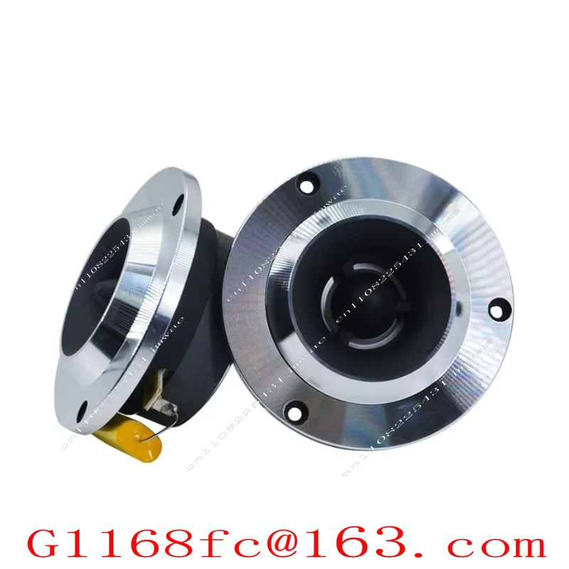 4 Inch 12V Aluminum 4 Ohm, Car Audio DIY Car Speaker, Titanium Diaphragm Aluminum Speaker Tweeter