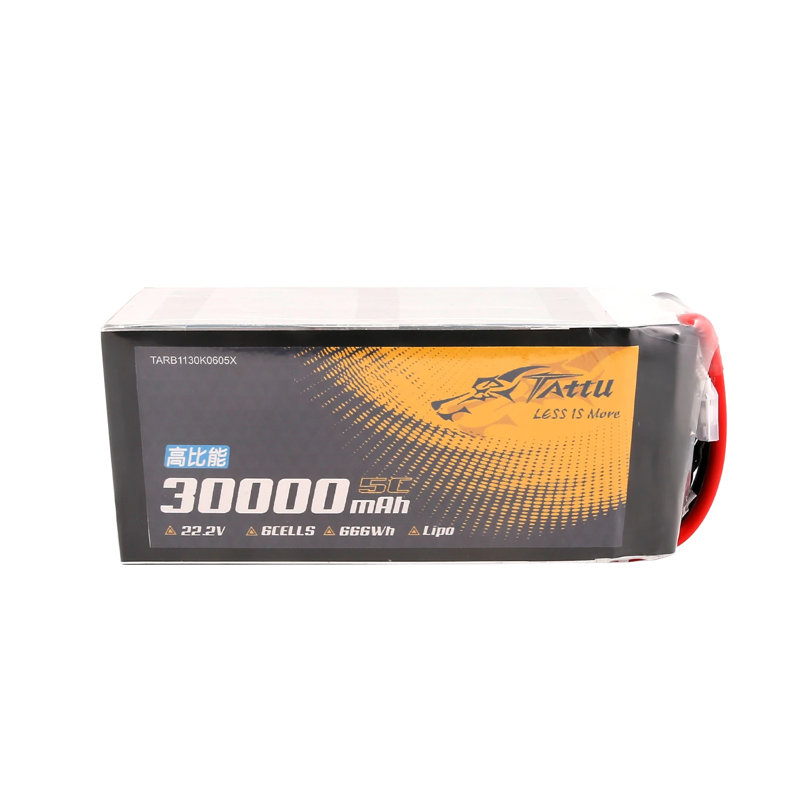 TATTU 30000mAh  22.2V 6S LiPO Battery Burst 5C for Big Load Multirotor FPV XT90S