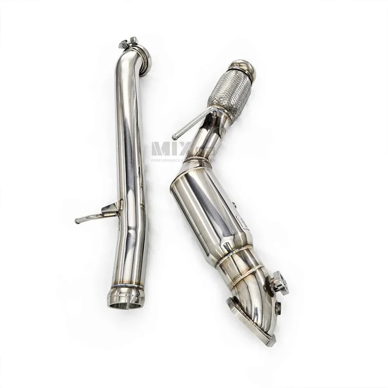 High flow Exhaust Downpipe For Jeep Wrangler Rubicon JL 2.0T quality Stainless Steel Exhaust Modification system