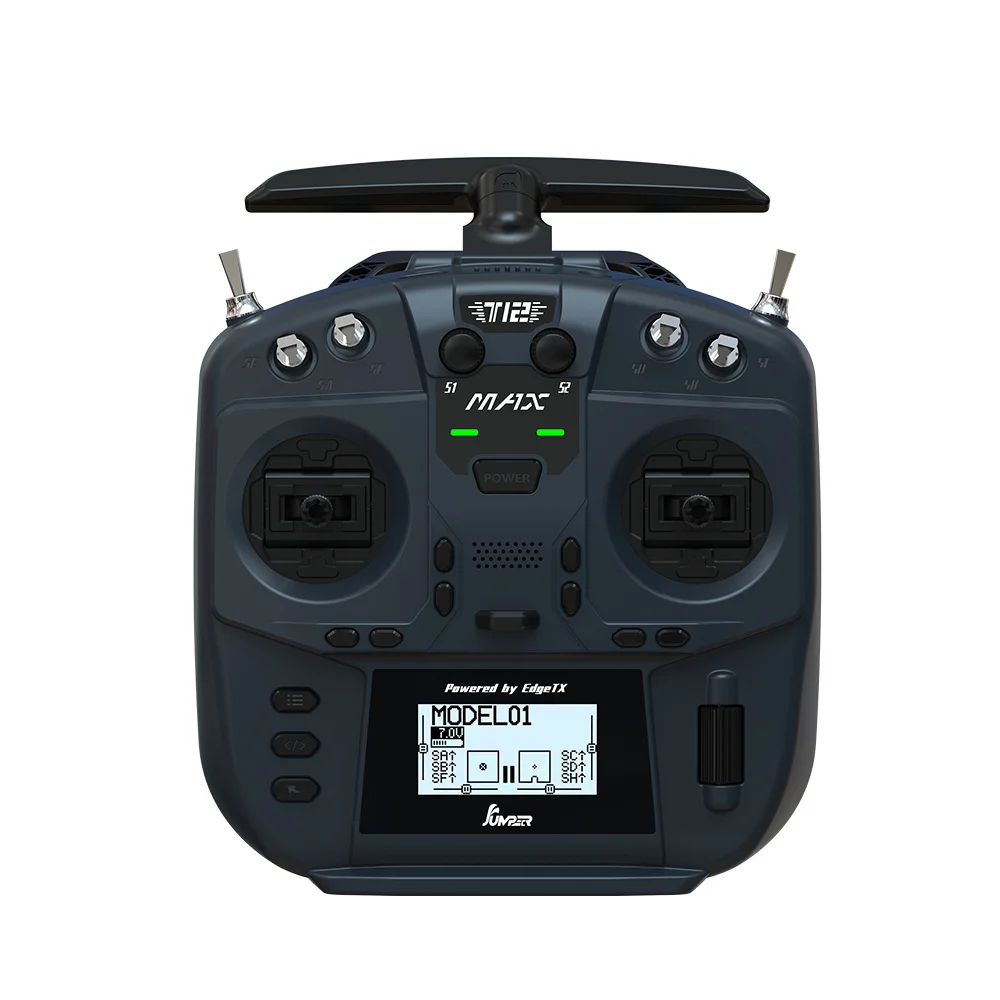 JUMPER T12 MAX ExpressLRS ELRS 915MHz/2.4GHz Hall Sensor/ROC50 Professional Small Size Radio Transmitter