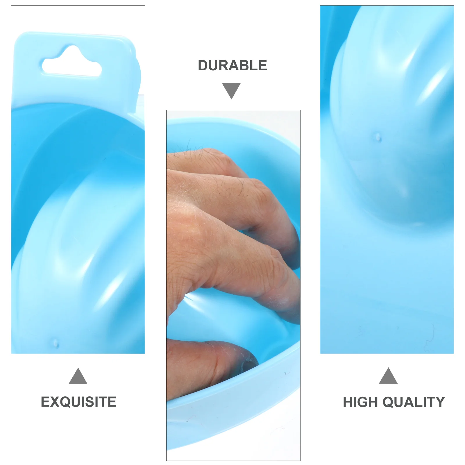 

2 Pcs Hand Soaking Bowl Manicure Nail Soaker Tray Bowls for Hands Pedicure Major Art