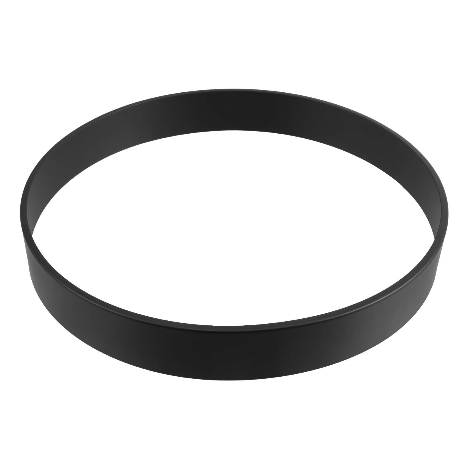 

12-Inch Solid Metal Frame Replacement Wall Clock Parts Accessory Decorative Quartz Shell Spare Round Hard Cover Sleek Glossy