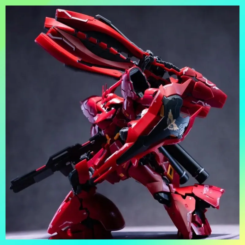 【Новый продукт】STAR RG 1/144 MSN-04FF Sazabi Double Horn Funnel Наборы моделей в сборе с наклейками Фигурка Пластиковая модель игрушки