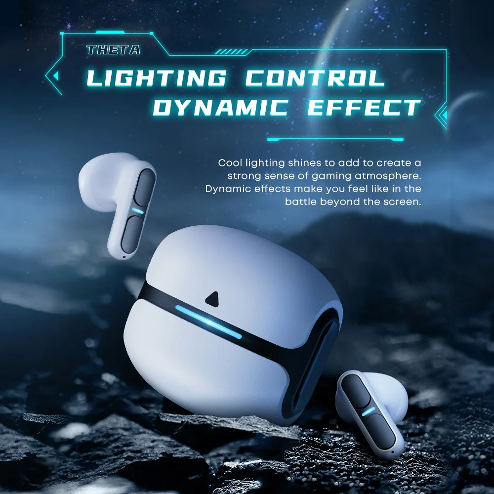 Imagem -02 - Chamadas Insonorização Redução de Ruído Headconjunto Bluetooth 5.3 Enc Cancelamento de Ruído Estéreo Duplo Gaming Earphone para Android Ios hd