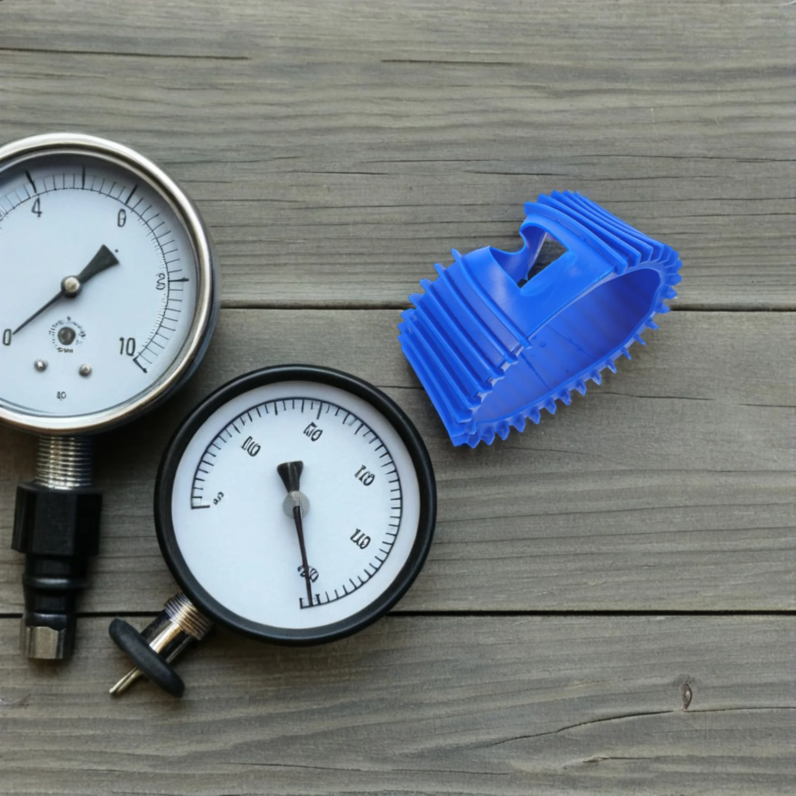 

2pcs Pressure Cover Silicone Acetylene Gauge Protector For Propane Tank Regulator Industrial Automotive Use Dual Gauge Covers