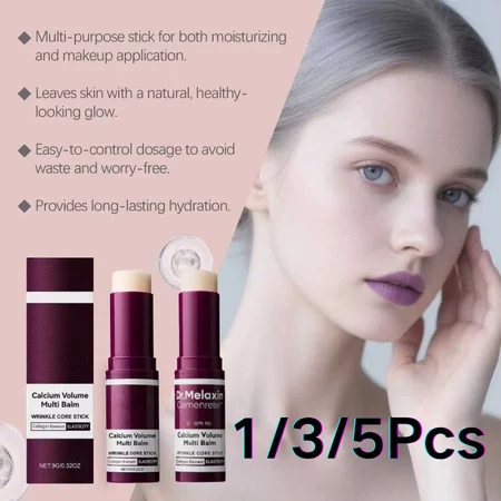 Cuidado de la piel coreano volumen de calcio Multi bálsamo Stick crema de ojos facial 2 en 1 colágeno hidratación profunda antiarrugas cuidado de la piel hidratante