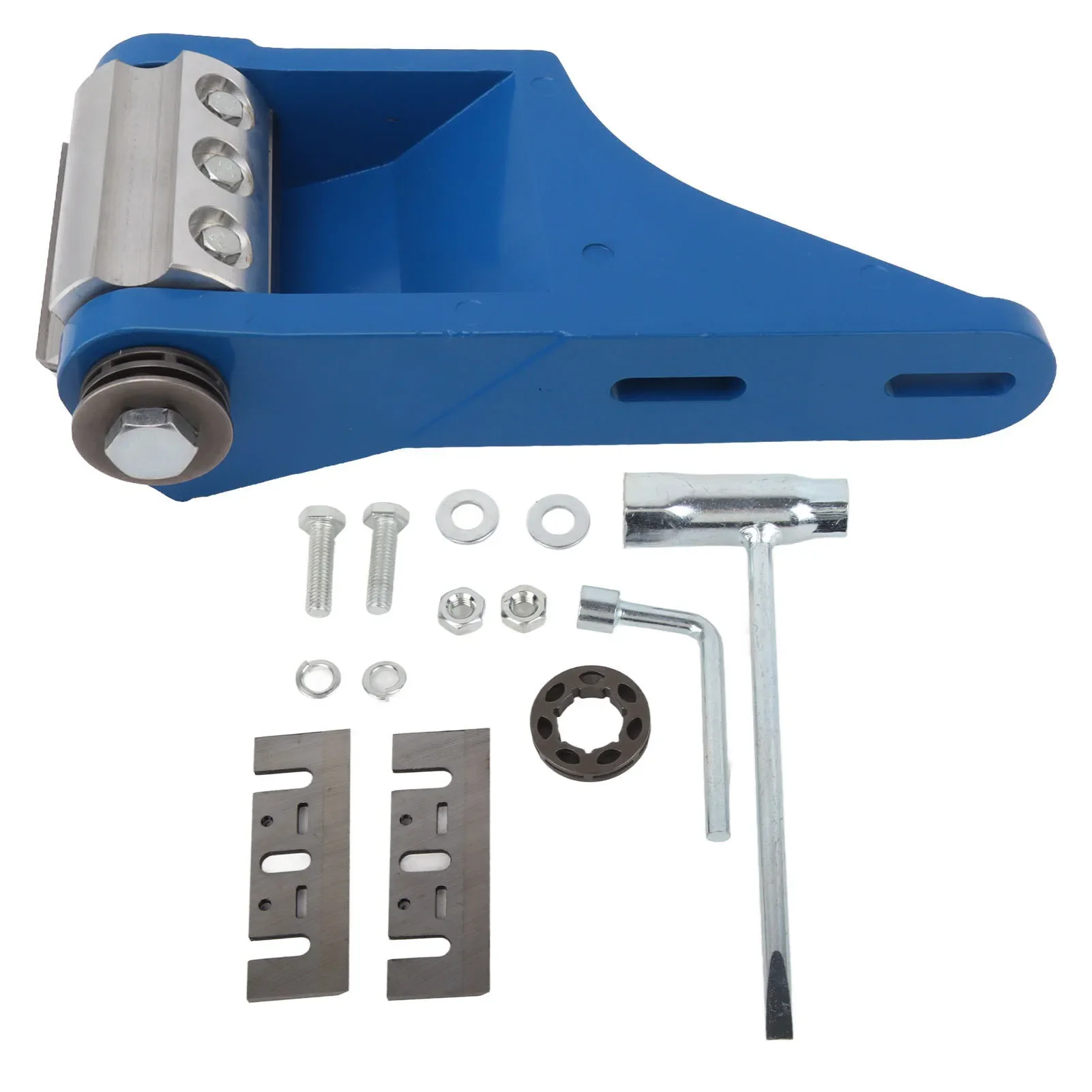 for Log Builders Sawmills Timber Processing Log Peeler Chainsaw Driven Blue Log Debarking Tool