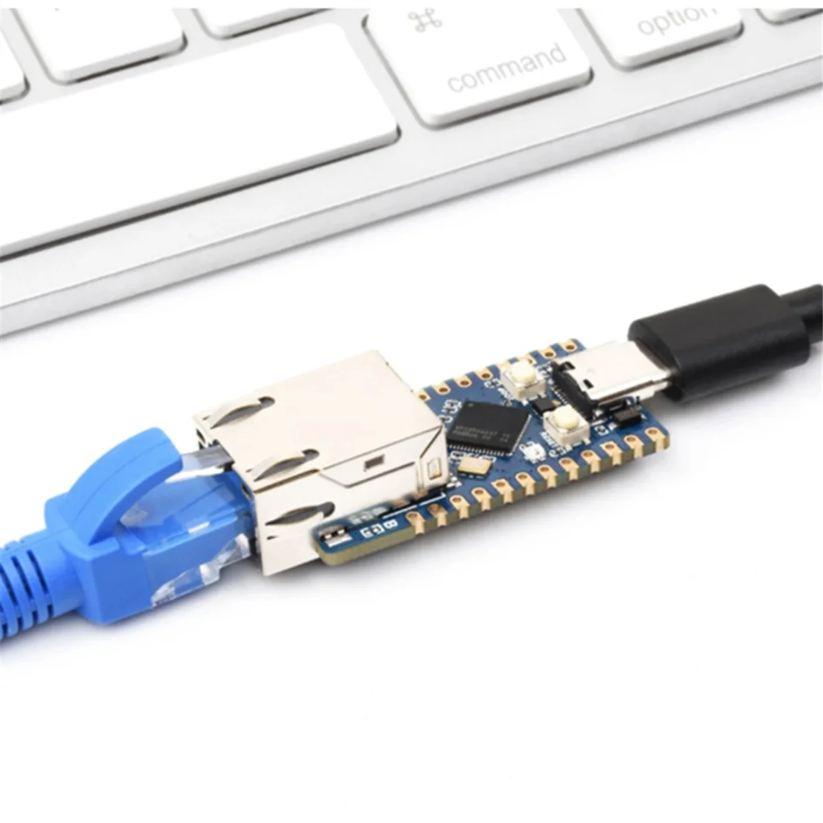 Для Raspberry Pi Pico 2 RP2350 ETH CH9120 TCP/UDP Ethernet-сеть для Arduino