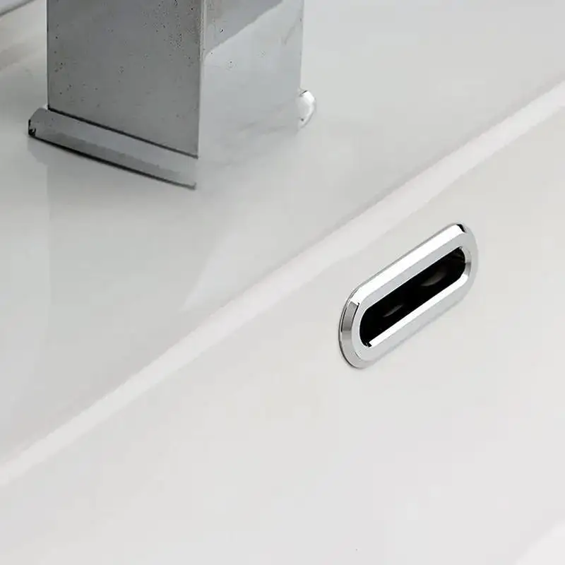 5Pcs Sink Overflow Hole Cover Basin Side Overflow Decor Cap Anti Clogging Replacement For Kitchen Bathroom Wash Basin Accessory