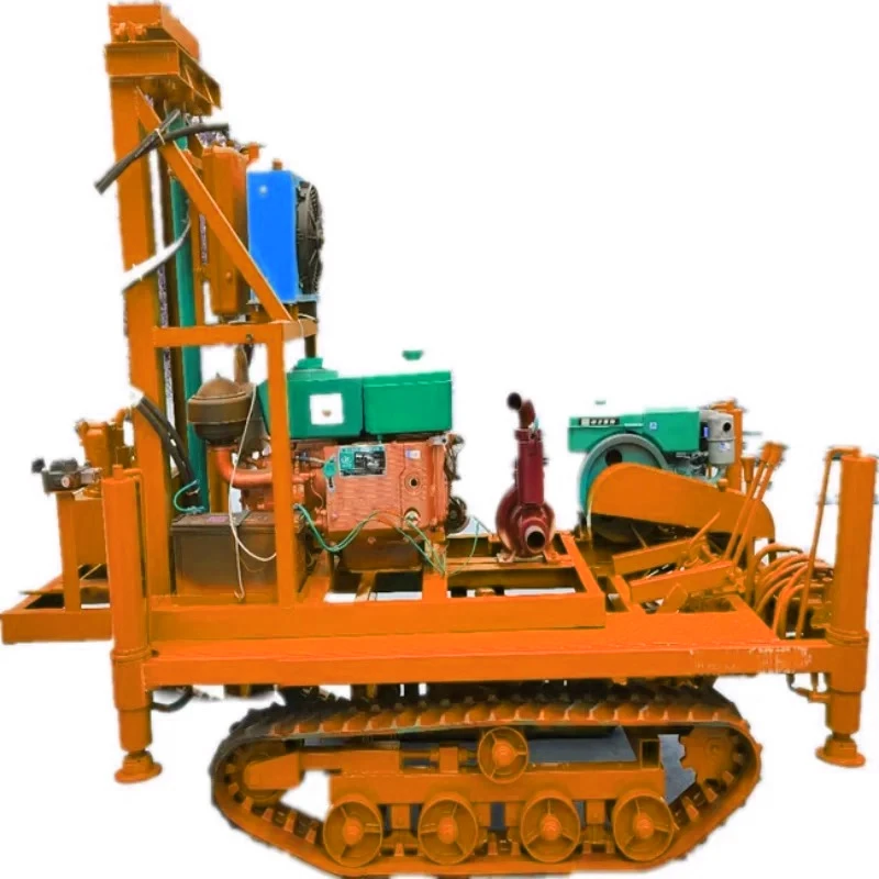 China Supplier Drilling Rig Supplier 100m 80 Meter Hydraulic Crawler Mounted Borehole Water Well Drilling Rig Machine for Mexico