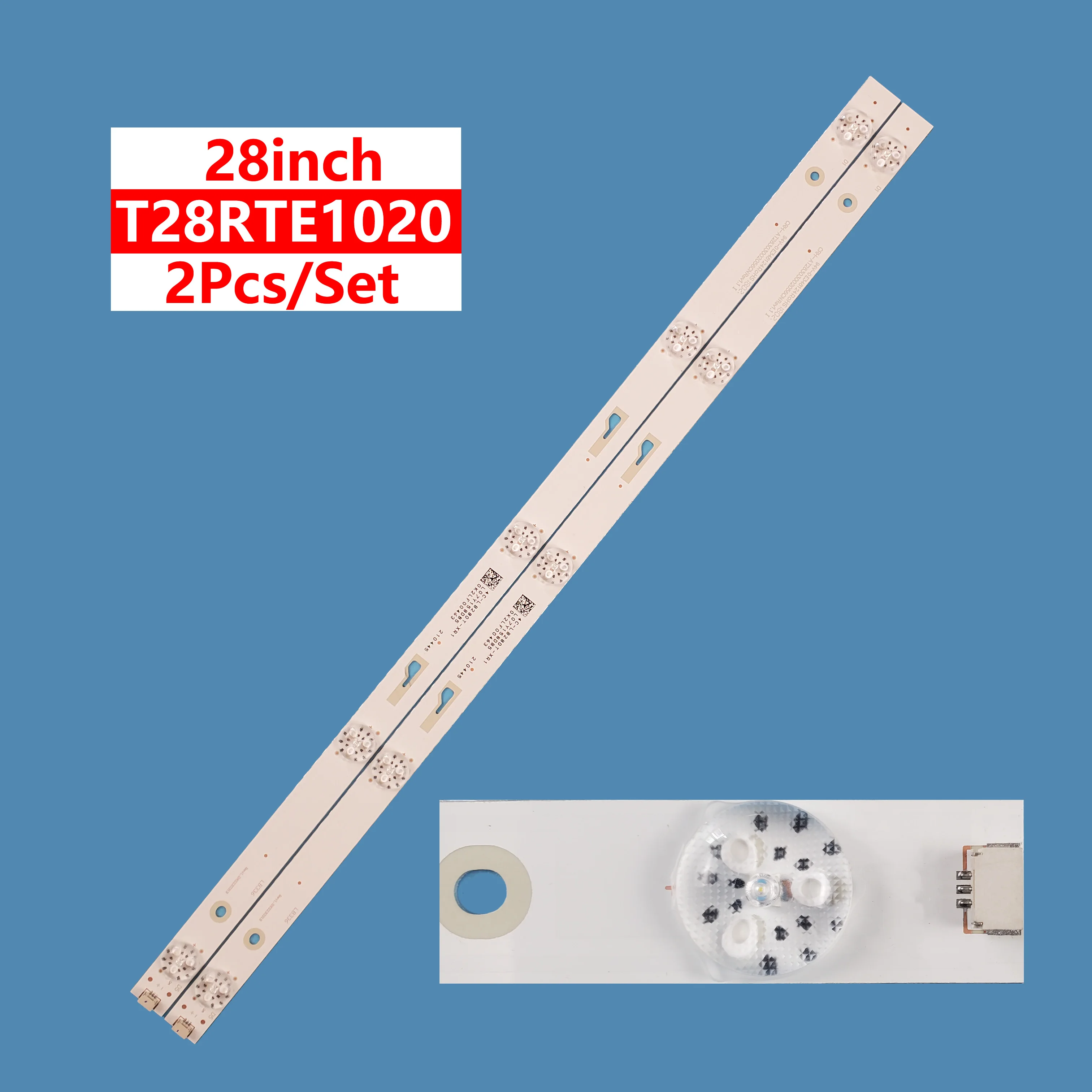 

LED TV 28 Inch Backlight Strip For TV H28V9900 28L17 LVW280CS0T T28RTE1020 CRH-AT28303002056CNRev1.1 4C-LB280T-XR1C T28RTE1020