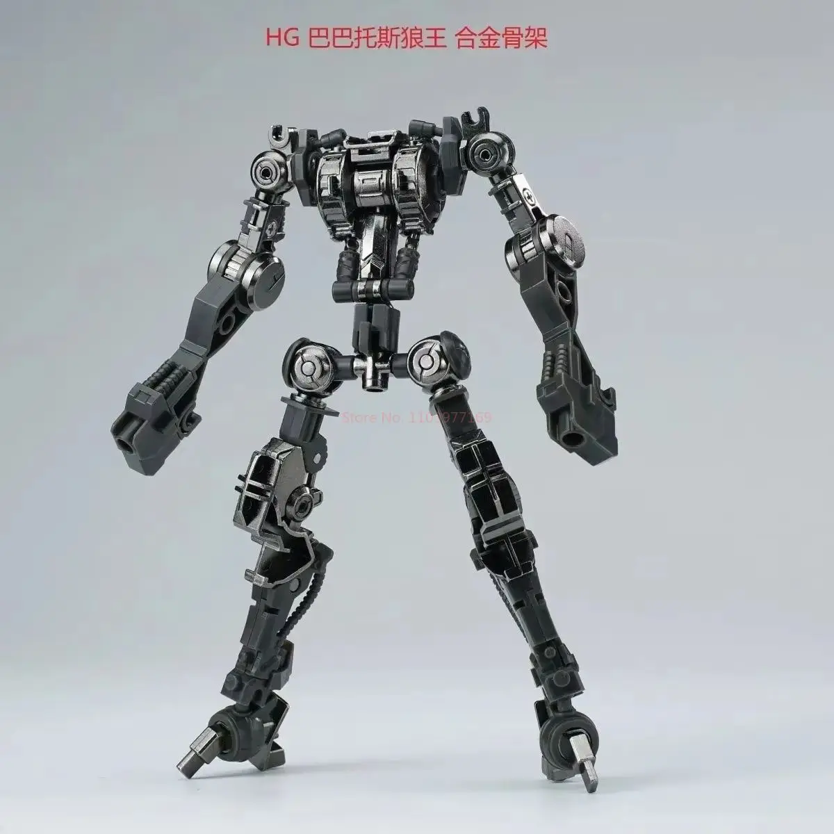 Ew hg 1/144 barbatos série de sangue de ferro liga esqueleto montagem modelo acessórios crianças figura apenas esqueleto venda quente