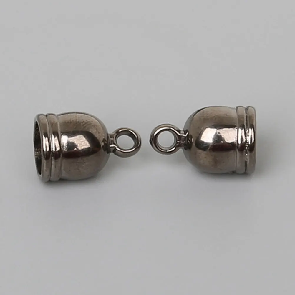 

150 Pcs Bell Spacer Beads Vintage Style Large Hole 5MM DIY Necklace Bracelet Earrings Making Crafts Jewelry Accessories