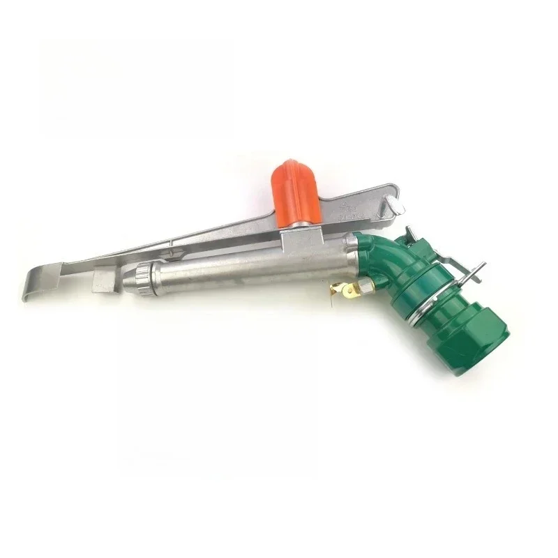 Automatic irrigation system Agricultural rain gun sprinkler 360 gear drive brass core sprinkler