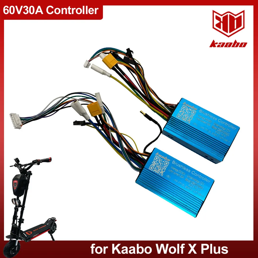 60V30A Sine Wave Controller Control Board for Kaabo Wolf Warrior X PLUS 10inch Electric Scooter Original Part