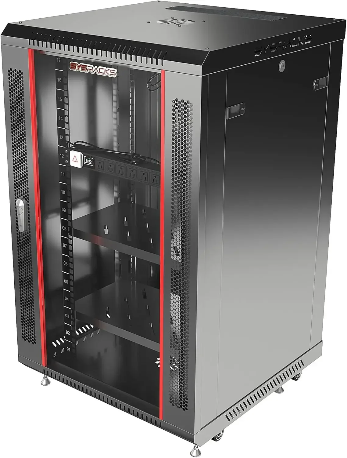 18U Wall Mount Home Lab Server Rack – 19