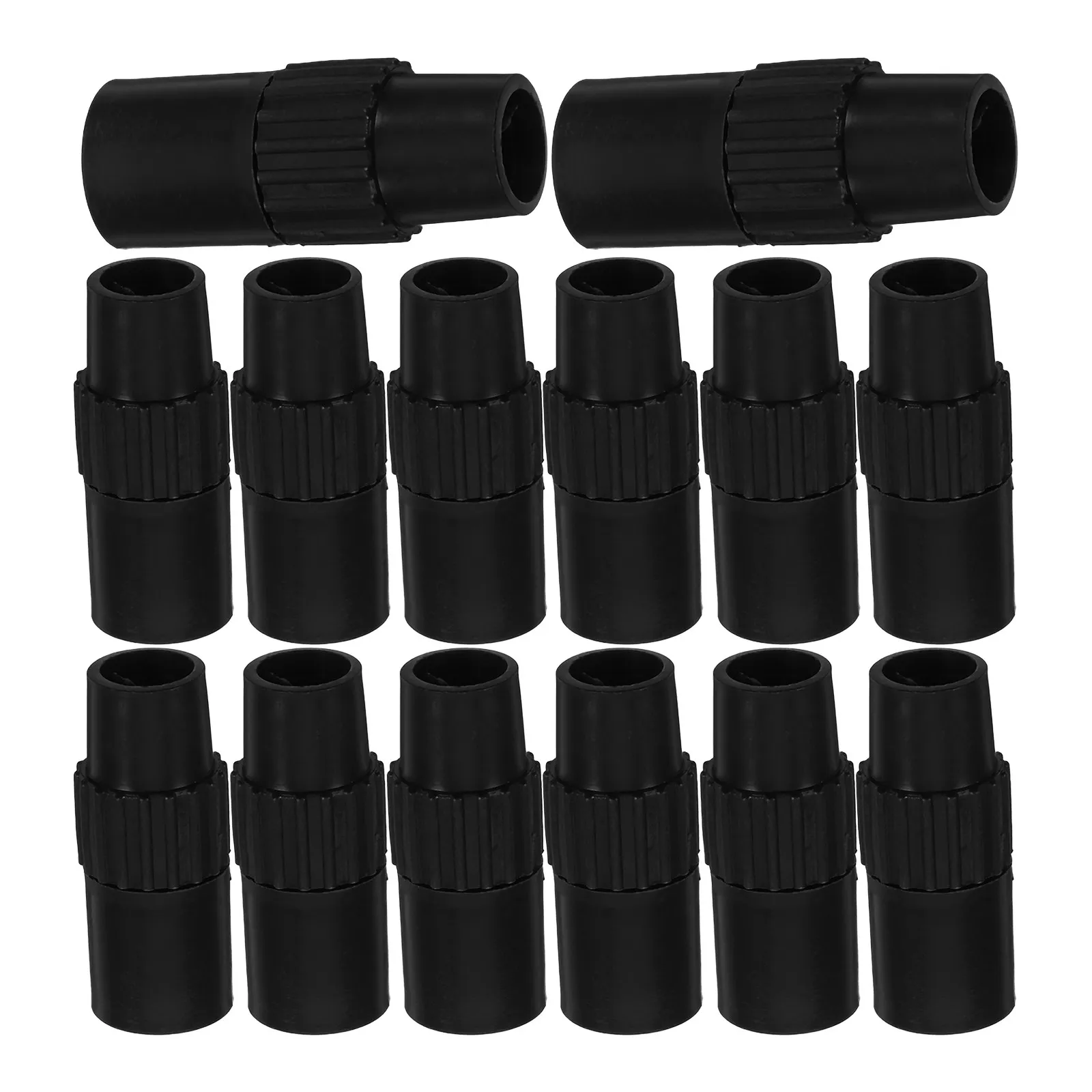 20Pcs Adjustable Tension Clip for Kitchen Shelving Round Tube 16-12Mm Universal Secure Lock Plastic Easy Install Heavy