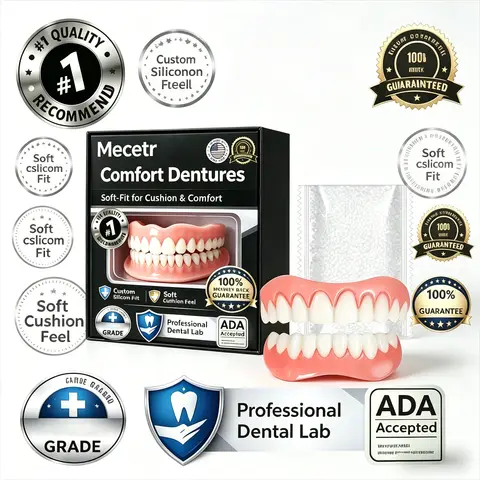 Adult Adjustable Dentures Teeth Set Fake Teeth Portable Wholesale full mouth denture sample models and elderly full mouth