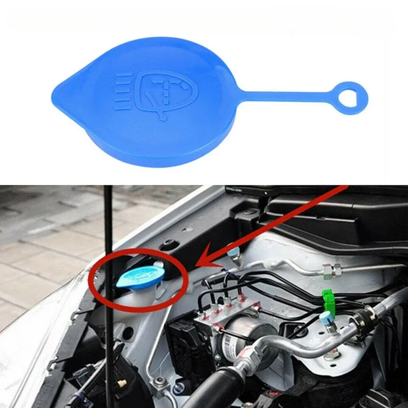 

car Windshield Wiper Washer Fluid Reservoir Tank Cap Blue for Honda CRV Civic Accord CITY Glass Kettle Lid honda accord 1pcs