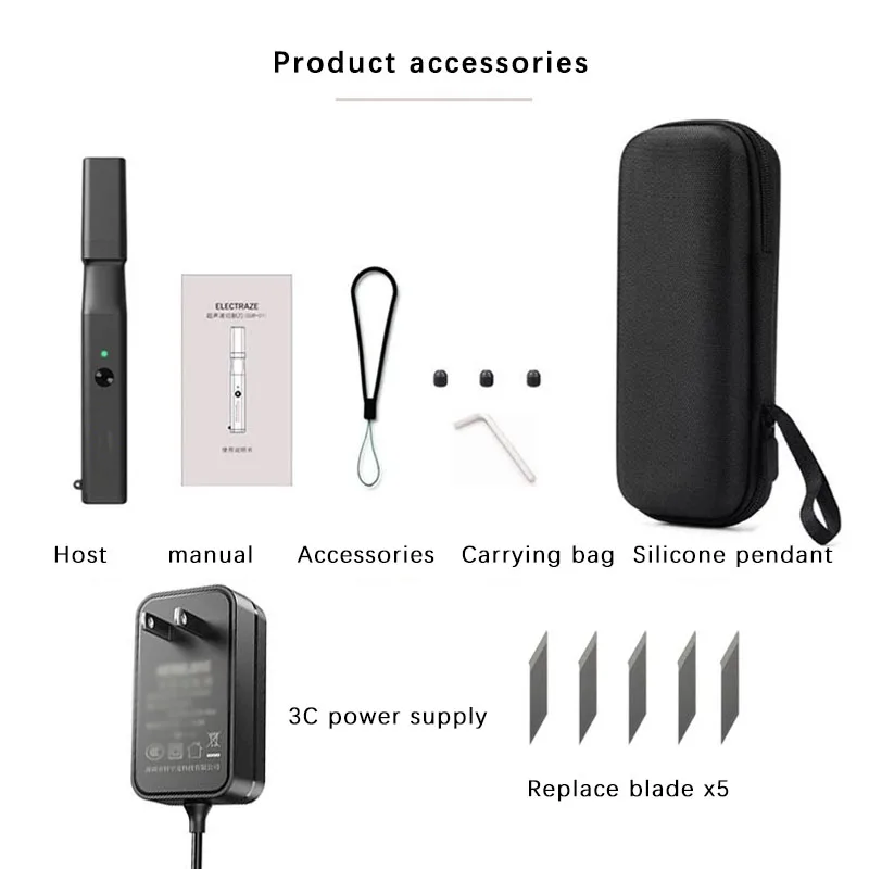 Draagbare Ultrasone DIY Snijmes Plastic Houtsnipper Hars PCB Koolstofvezel Model Elektrisch Graveren Gereedschap