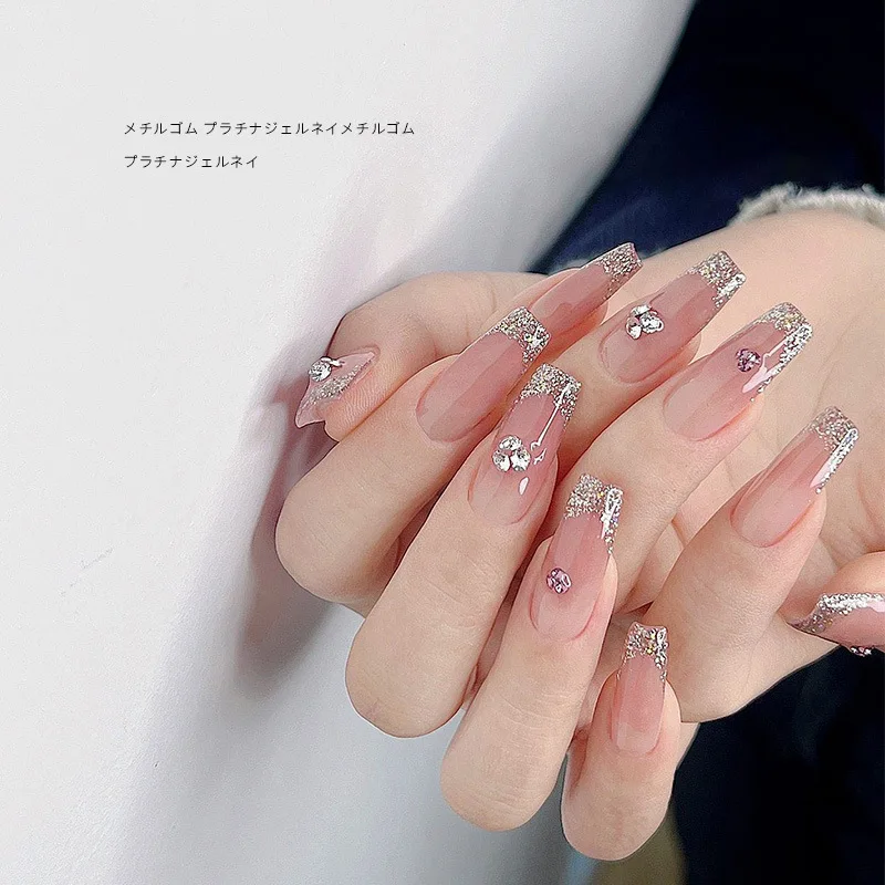 5/8ML Starry High Density Platinum Gel Nail Polish Semi-Solid Reflective Gold Silver Glitter Paint Nail Art Gel Drawing French L
