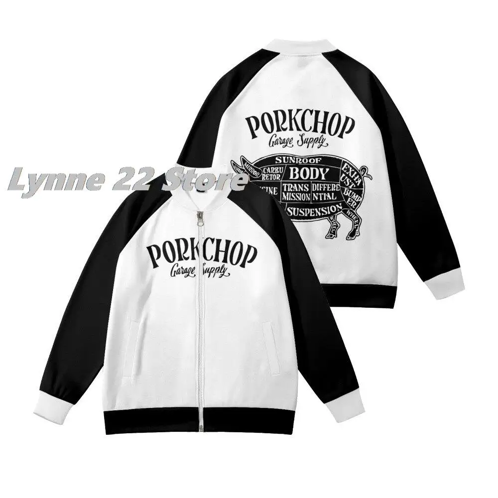 

2022 NEW Mens Motorcycle Jackets Japan Biker Jacket PorkChop Garage Red Techwear Men/women Clothes Streetwear Tops Outwear