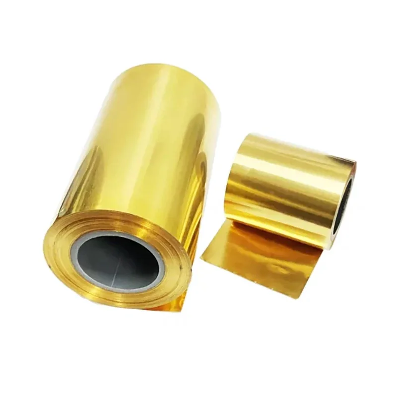 1 Meter H62 Brass Shim Sheet Foil Thickness 0.01 0.02 0.03 0.04 0.05 0.06 - 0.2mm Metal Thin Sheet Foil Plate Width 10mm - 400mm