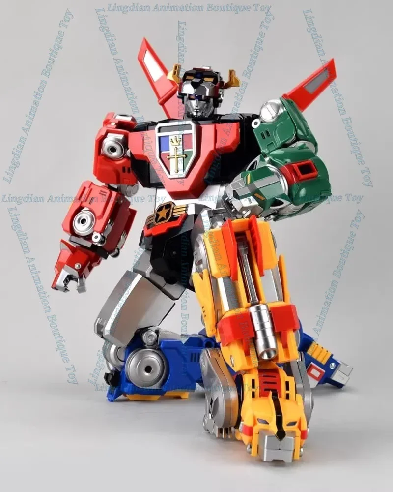 In Stock MC Muscle Bear King of Beasts Voltron Fusion Mechanical Lion Five-Headed Variety Lion Toy Model Movable Gift