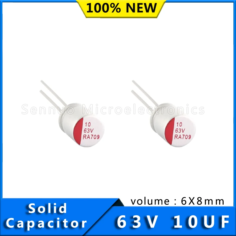 10Pcs 10Uf Solid Ca… - image
