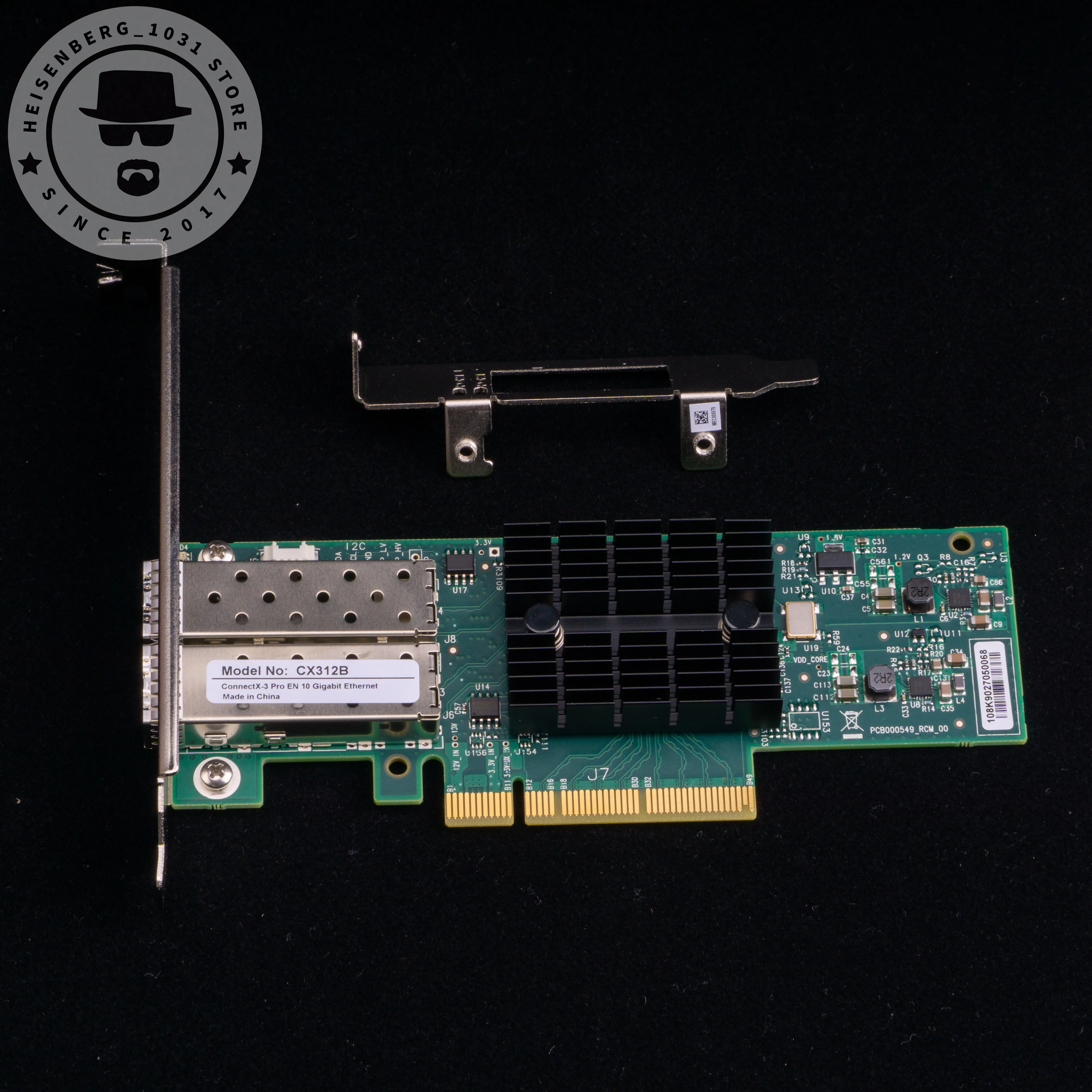 Imagem -04 - Conector Mellanox Mcx312b-xcct Cx312b®cartão Adaptador Ethernet de Portas Duplas Nic3 Pro 10g Marca Original Novo Feito em 2023