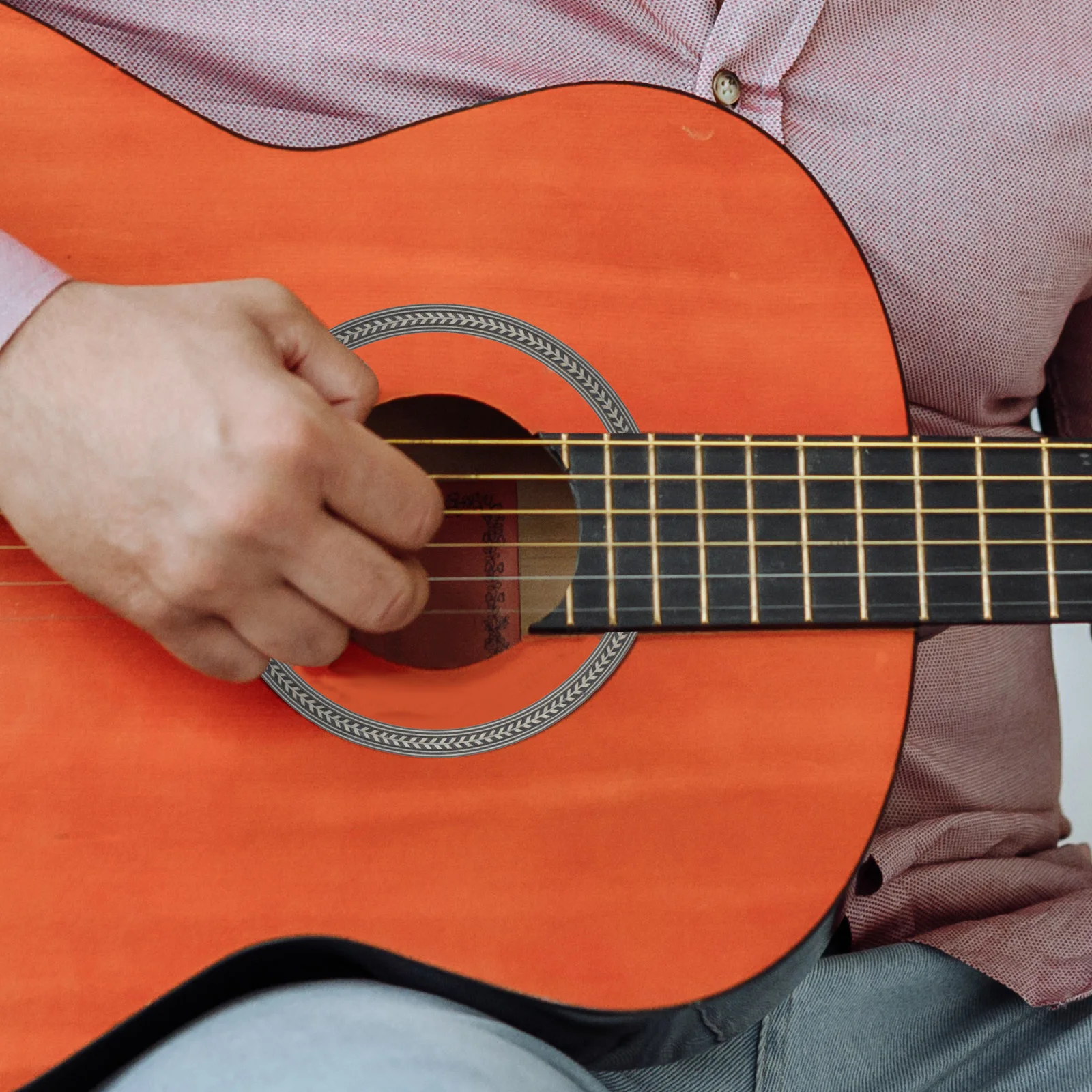 

Guitar Accessories Decal Sticker Fretboard Decoration Headstock Acoustic Rosette Inlay Sound Hole Stickers