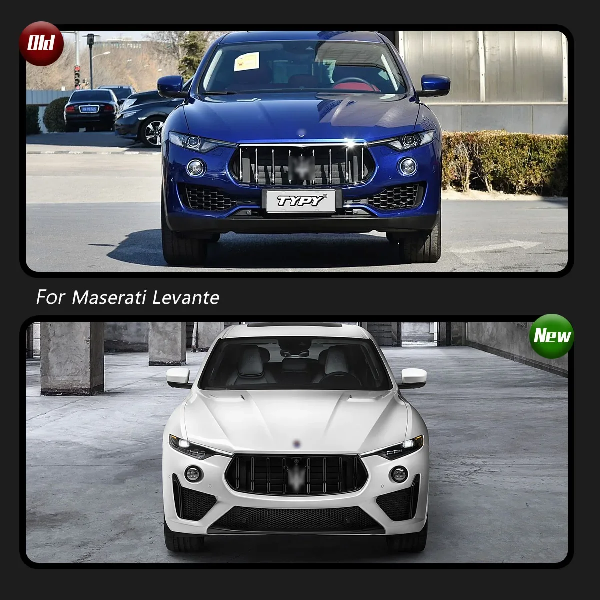 

Auto Accessories Front Bumper Kits Body Kit For Maserati Levante 2016-2021 Upgrade Trofeo Bumper Kits Grill