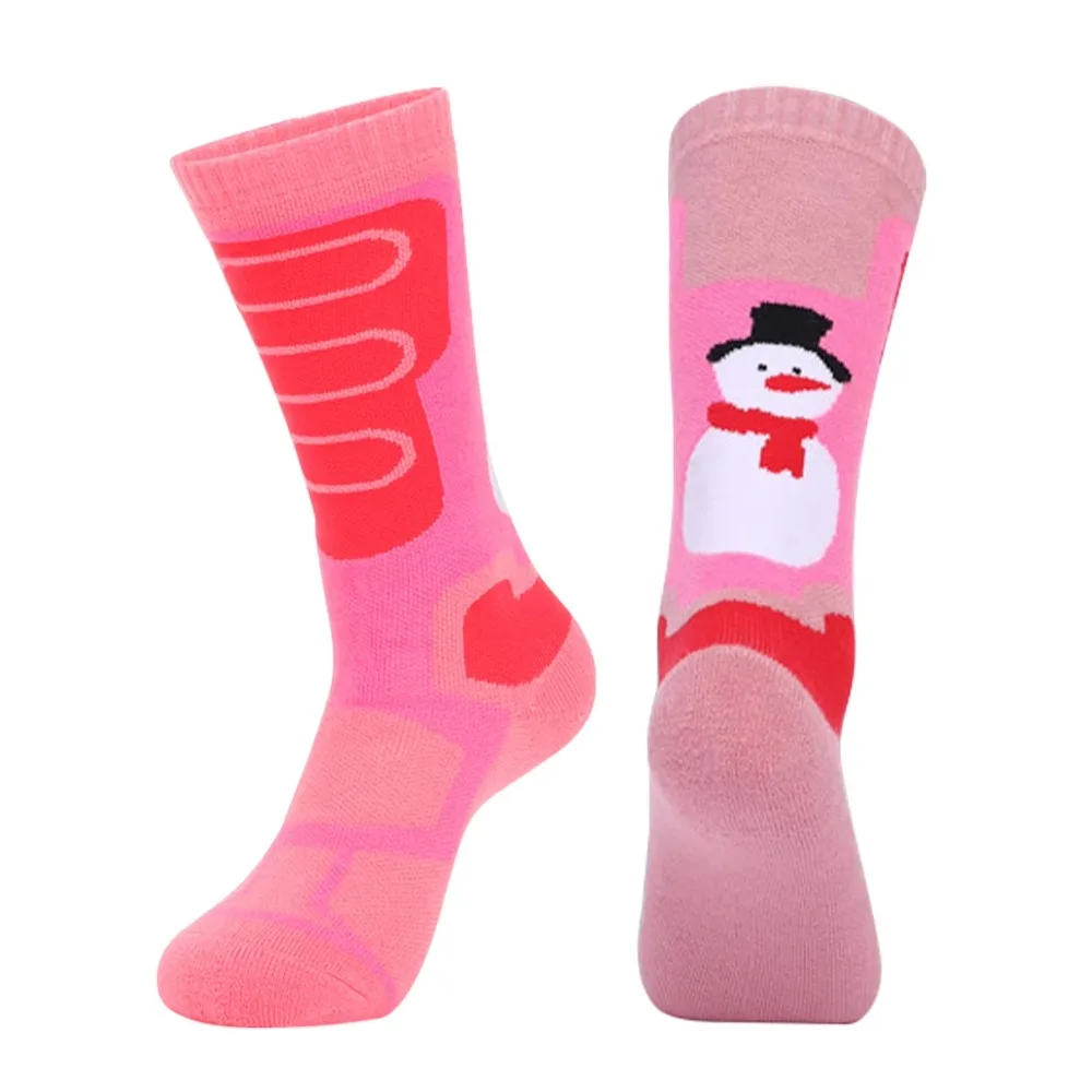 

Durable Thermal Children's Ski Socks Warm Winter Long Stocking Kids Sports Socks Children