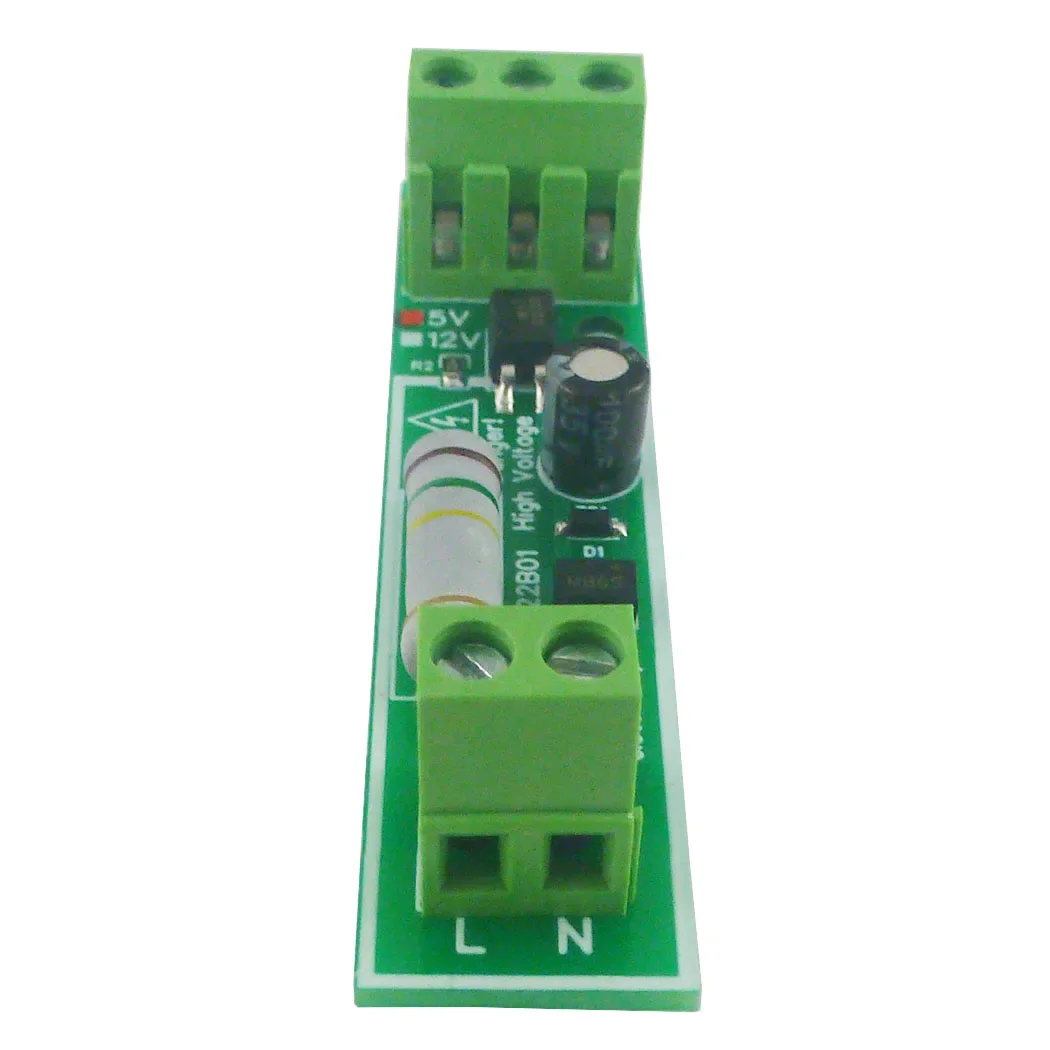 OP22B01 Signal Detection Module Power ON/OFF Alarm Board AC 110V 220V to 3.3V 5V 12V 24V Voltage for PLC RS485 IO Module