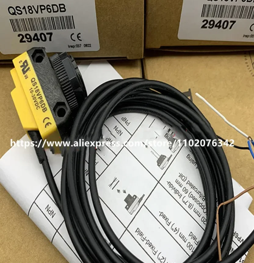 

2 шт. новый фотоэлектрический датчик QS18VP6DB QS18VN6DB