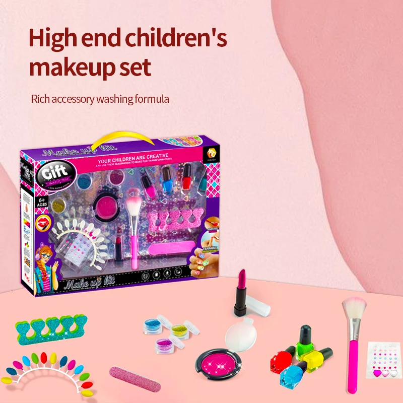 maquiagem-lavavel-para-criancas-brinquedos-para-meninas-kit-de-maquiagem-infantil-para-meninas-conjunto-de-maquiagem-real-caixa-de-neve-kit-de-arte-para-unhas-infantil-para-meninas