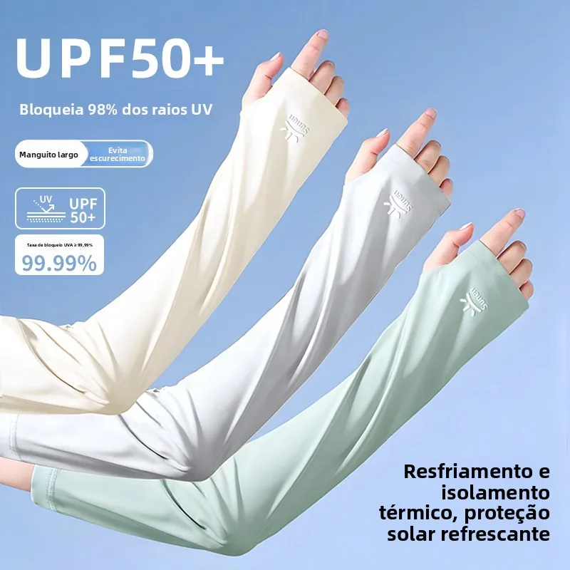 manchon-de-protection-solaire-d'ete-pour-femme-anti-uv-pour-la-conduite-et-le-cyclisme-fin-et-ample-special-velo