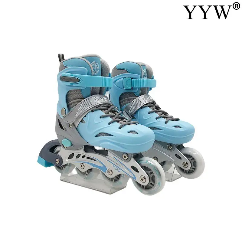 

Adjustable Professional Inline Roller Skates Kids Adult Men Women Racing Speed Skating Outdoor Sliding Sneakers 4 Wheels Shoes