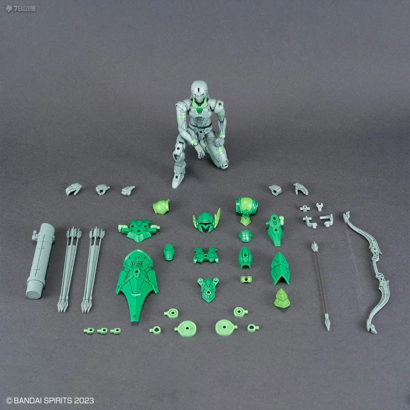 بانداي حقيقية 30 دقيقة الخيال سلسلة المهن الأساسية (جمهورية الليبر) القس ليبل ، ليبل مقاتلة نموذج التجميع البلاستيكي #4