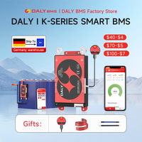 Daly Smart Lifepo4 BMS Board 4S 12V 8S 24V16S 48V 3.2V 100A 60A BMS for 18650 BATTERY PACK BT UART RS485 CANBUS Communication