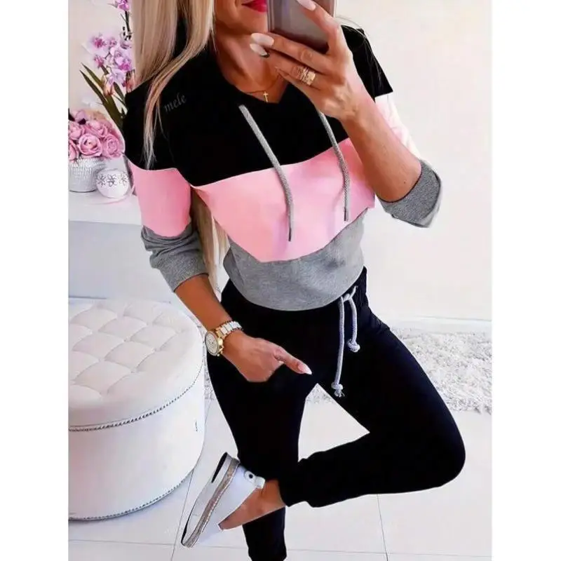 

Casual American Faion Hat 9609 Sle Leisure Sports Suit Set for Men Autumn Season Seven Sve Length No Brand