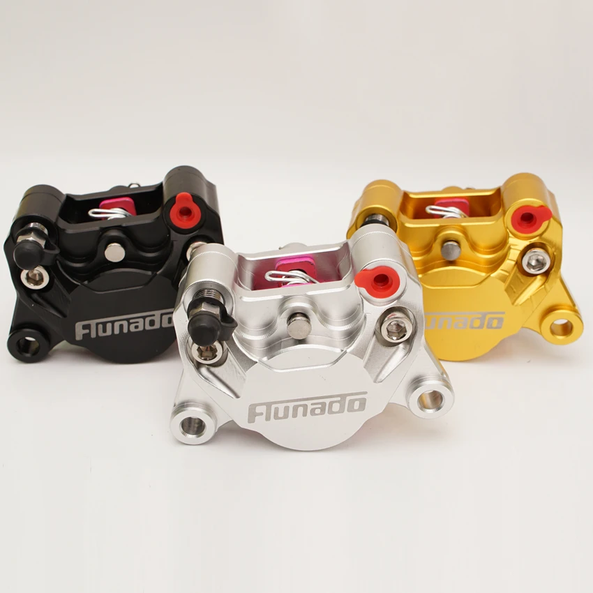 Zacisk hamulca Ebike jeden zestaw tłoka 84 mm montaż przedniego tylnego koła wspornik do 180 200 220 mm wirnik tarczy do Honda Yamaha Kawasaki