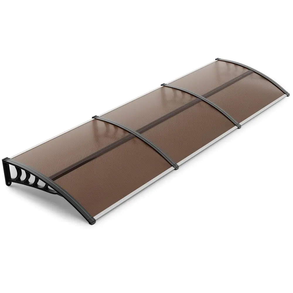 

Навес для окон и дверей, поликарбонатный козырек для входных дверей и уличных окон, защита от УФ-излучения UPF 50, навес-перекрытие для входной двери