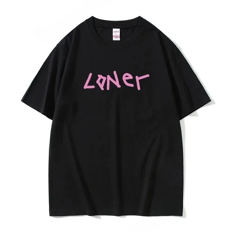 Rock Singer Yungblud Loner Graphic Print T Shirts Men Women Fashion Gothic Punk T-shirts Men's Casual Tshirt