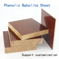 Phenolic Bakelite Sheet Composite insulation Glulam Board Electrical Wooden Fabric Plate Resin Laminated paper Thick 2/3/4~50mm