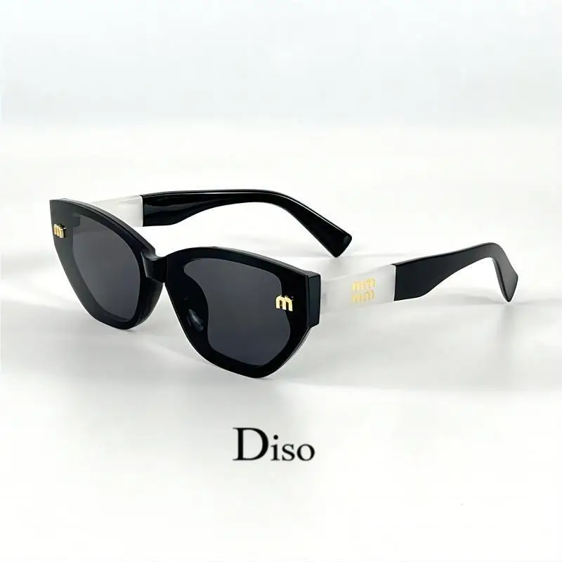2026 New Letter Cat Eye Sunglasses Internet Celebrity Ins Same Retro Sun Glasses Women's Trendy Shades UV400 Protection Eyewear - view 6