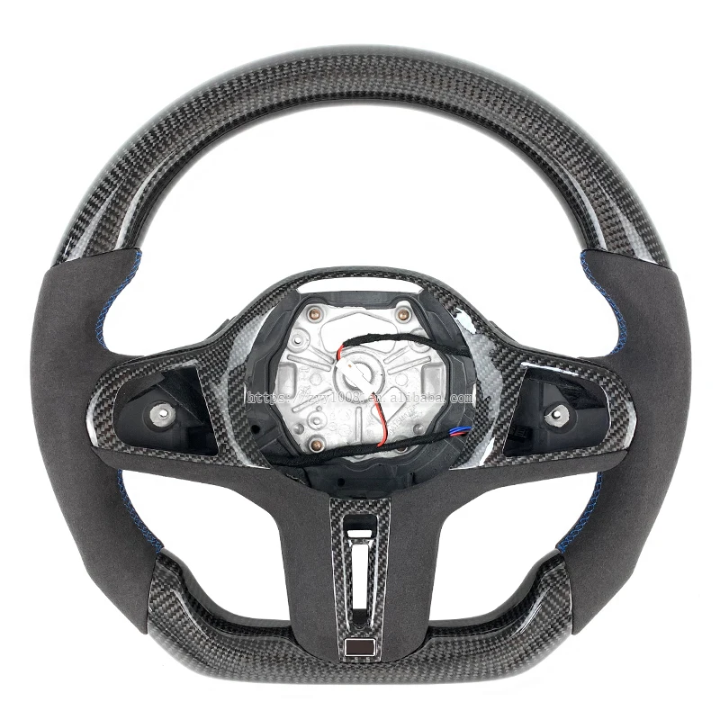 

For M2M3M4 G14G15G16G20G21 G22 G26 G30G31G36 G42 G80 Customized Carbon Fiber Steering Wheel Car Interior 2013-2023