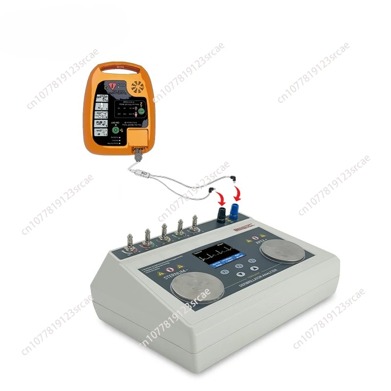 

Multi-Mode Defibrillator Analyzer AED Cardiac Defibrillation ECG Function Testing Machine