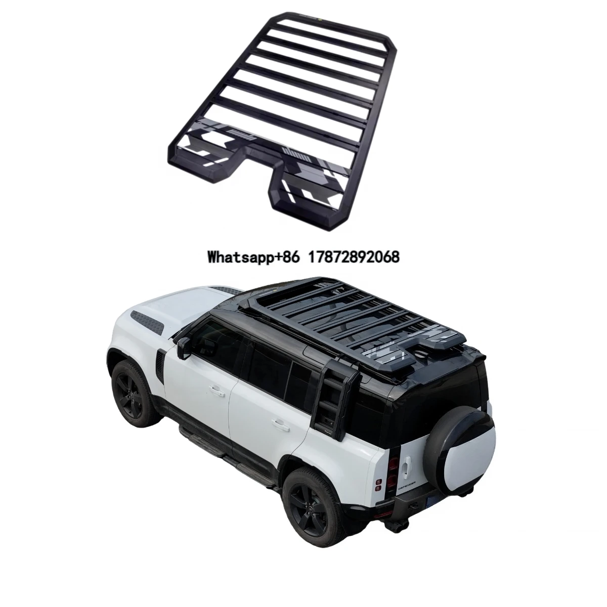 

Car Accessories Luggage Carrier Platform Aluminum Luggage Rack Roof Rack for Defender 110 130 Roof Racks Accessories