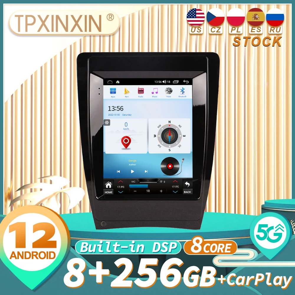 

Автомагнитола для Audi A3 2008 - 2012 CARPLAY Android 12, автомобильный радиоприемник, Авторадио, мультимедийный плеер, GPS-навигация